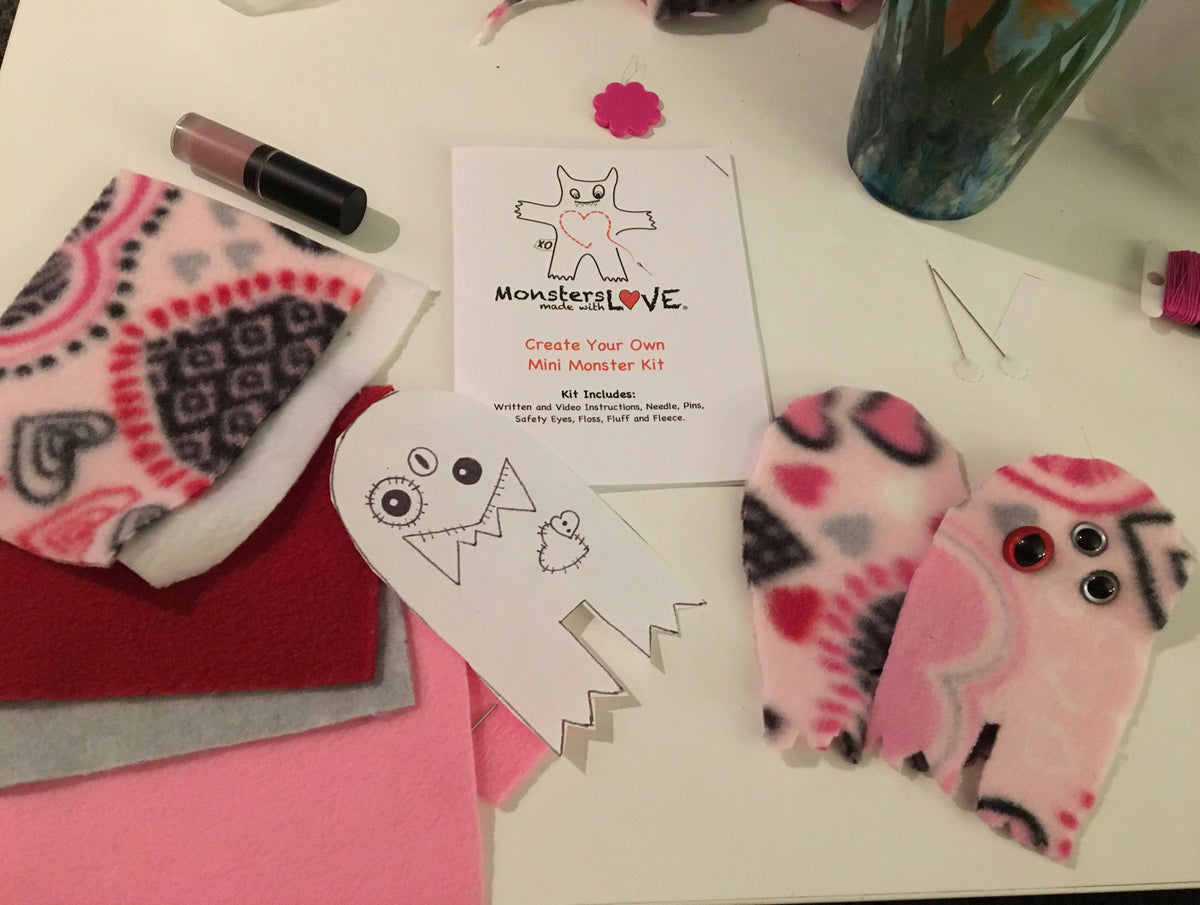 Create Your Own Mini Monster Kit - Zentangle Primary – Monsters Made with  Love