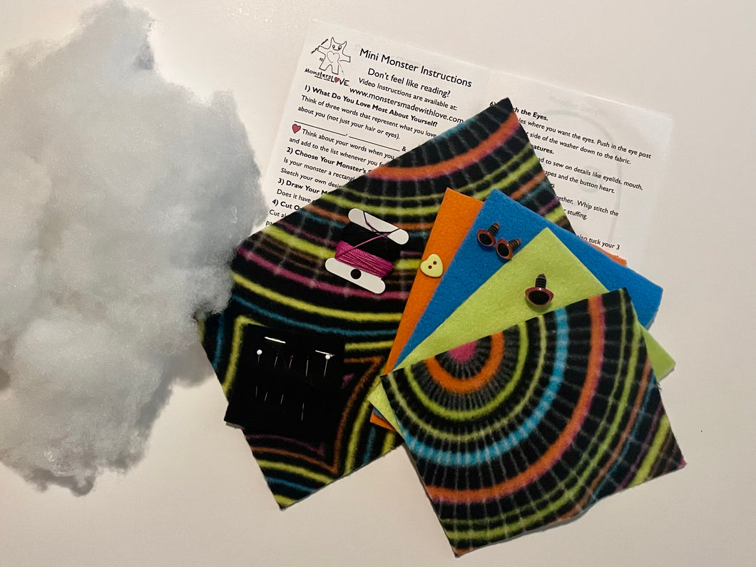 Create Your Own Mini Monster Kit - EMO